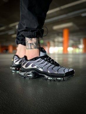 Кроссовки NK Air Max TN Plus Black Particle Grey Vapor Green, 41