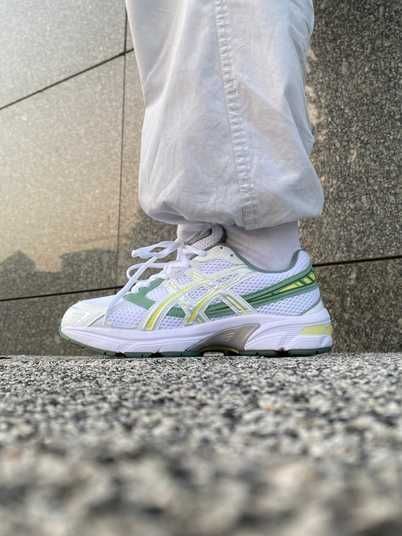 Кросівки Asics Gel-1130 White Green Купити (Доставка 1-3 Дні)