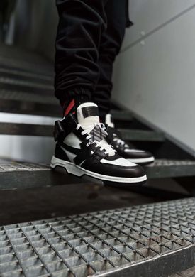 Кросівки Off-White Out Of Office Mid Top in black