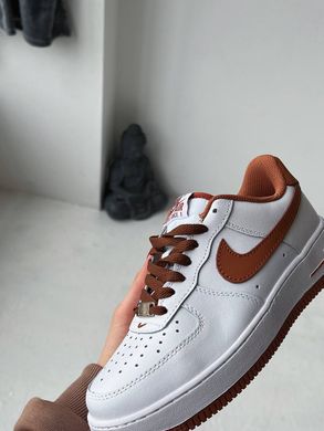 Кросівки NK Air Force Low White Brown