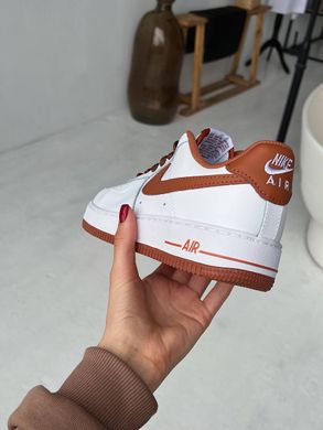 Кросівки NK Air Force Low White Brown
