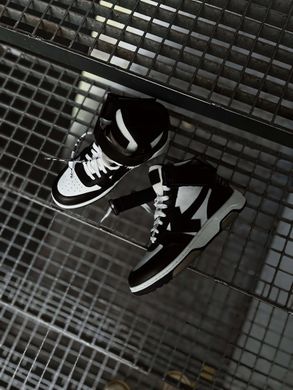 Кроссовки Off-White Out Of Office Mid Top in black