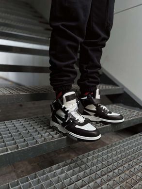 Кросівки Off-White Out Of Office Mid Top in black