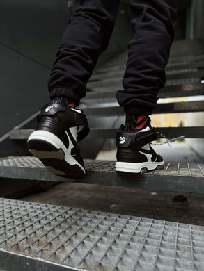 Кроссовки Off-White Out Of Office Mid Top in black