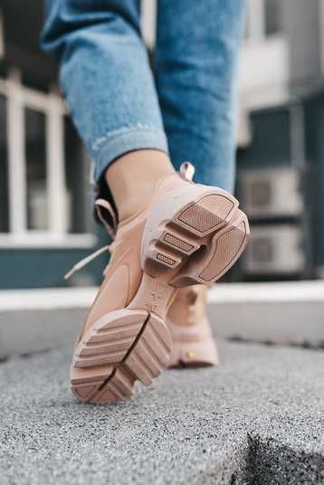 Кросівки Dior D-Connect Sneaker Beige Купити (Доставка 1-3 Дні)