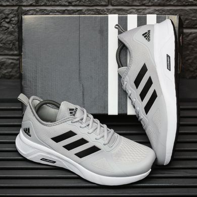 Кроссовки Adidas Cloudfoam Grey Black White