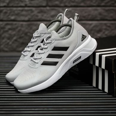 Кроссовки Adidas Cloudfoam Grey Black White, 41