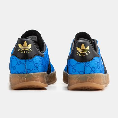 Кросівки Adidas Gazelle x Gucci Blue Black, 41