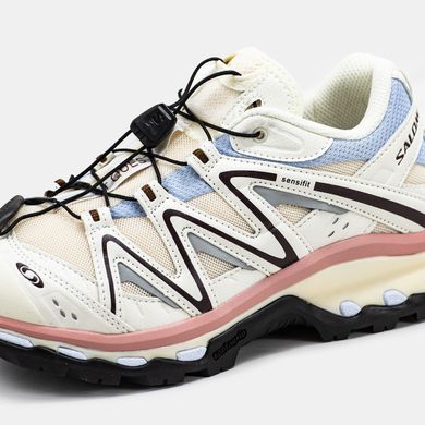 Кроссовки Salomon XT-Quest Beige Pink Blue Black