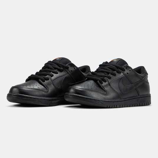 Кросівки Nike SB Dunk Low Total Black Leather Купити (Доставка 1-3