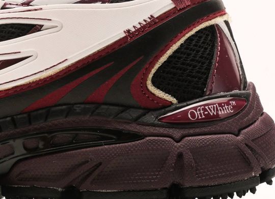 Кроссовки Off-White Right Back Burgundy