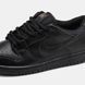 Кроссовки Nike SB Dunk Low Total Black Leather, 36