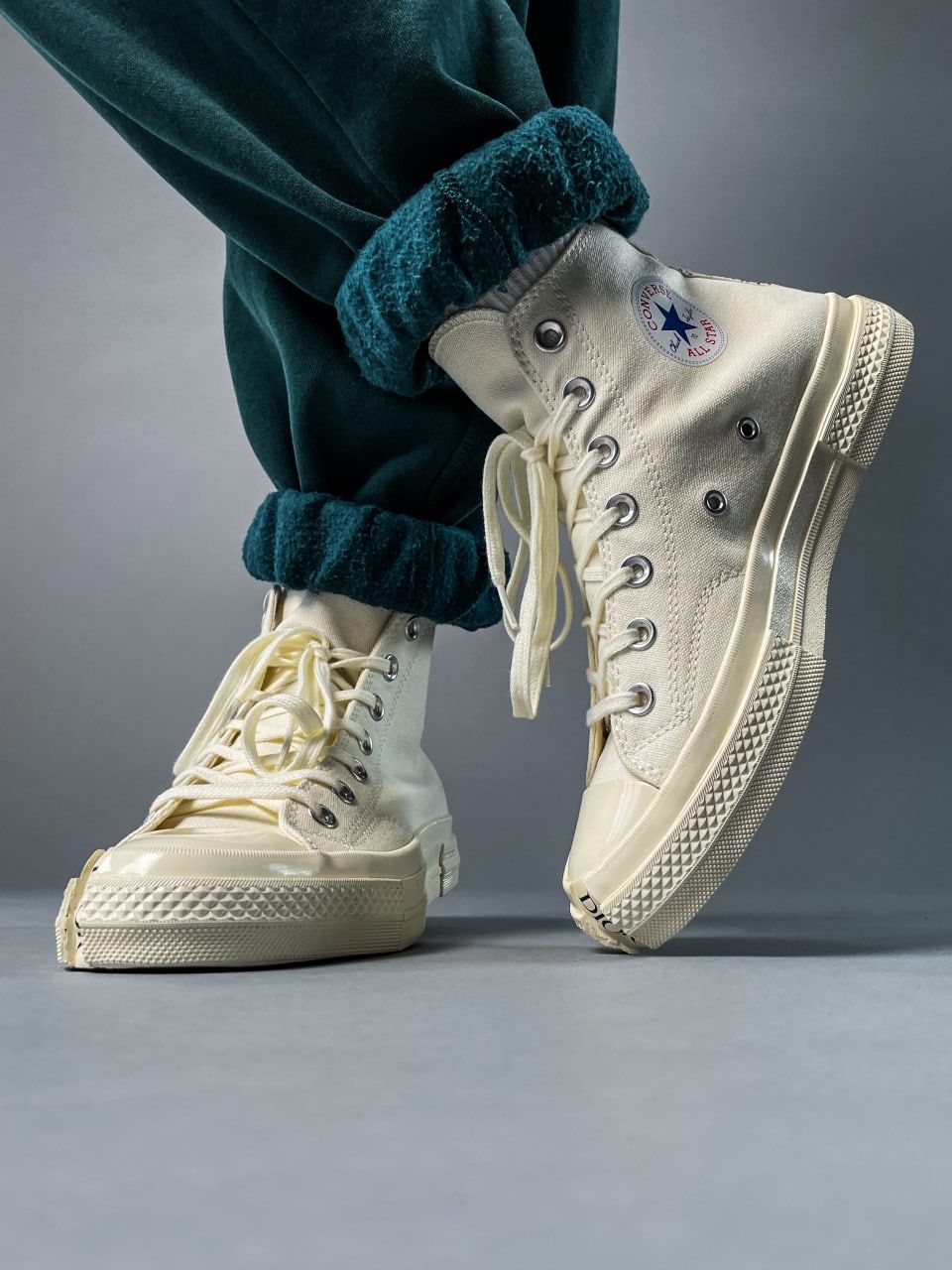 Converse x Dior CHUK 70 Hi beige egret 1 3