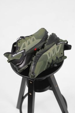 Кроссовки Salomon Alphacross 5 Gore-Tex Khaki Black