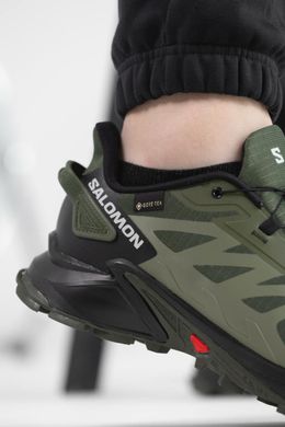 Кросівки Salomon Alphacross 5 Gore-Tex Khaki Black, 41