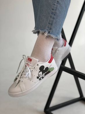 Кросівки Adidas Stan Smith White Red Mickey Mouse, 36