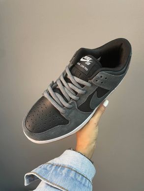 Кроссовки Nike SB Dunk Low Pro Grey / Black
