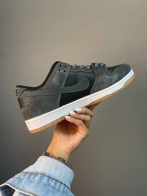 Кроссовки Nike SB Dunk Low Pro Grey / Black