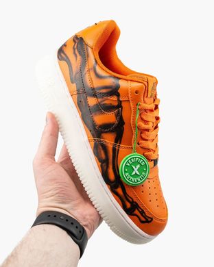 Кросівки Nike Air Force Low Skeleton QS Orange, 41
