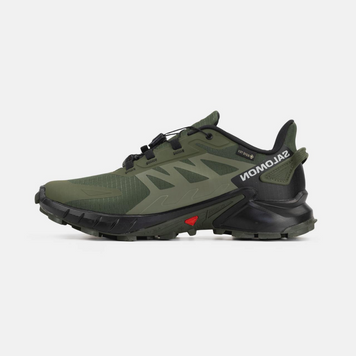 Кроссовки Salomon Alphacross 5 Gore-Tex Khaki Black, 42