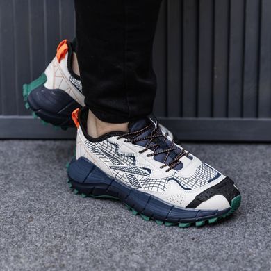 Кроссовки Reebok Zig Kinetica 2.5 Edge Beige Blue, 42