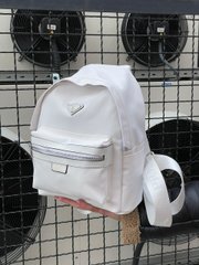 Рюкзак Prada Re-Nylon Small Backpack White, 20x27x9