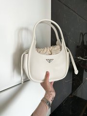 Сумка Prada 2 in 1 Leather Handbag White, 30x16