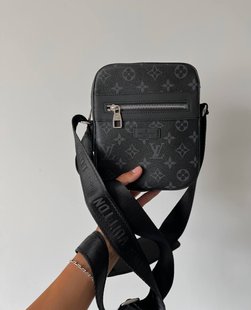 Месседжер Louis Vuitton Black, 17x21