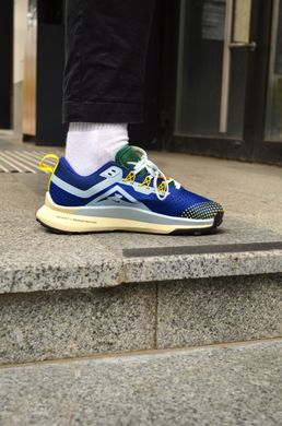 Кроссовки Nike React Pegasus Trail 4 Blue Yellow, 41