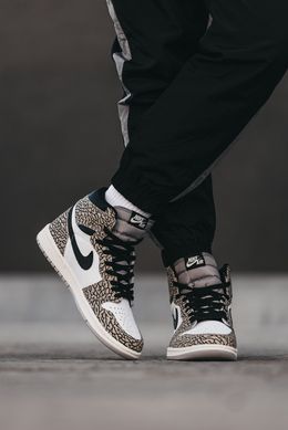 Кросівки Nike Air Jordan 1 White Cement, 36