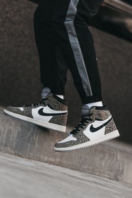 Кросівки Nike Air Jordan 1 White Cement, 36