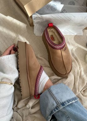 Капці UGG Tasman Platform XL Chestnut