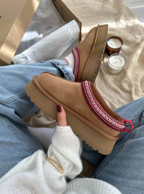 Тапочки UGG Tasman Platform XL Chestnut