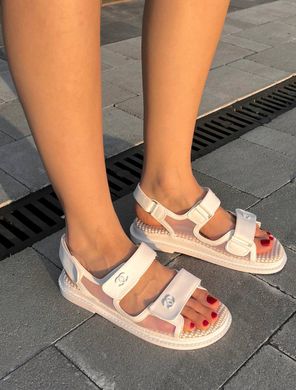 Сандалі Chanel Dad Sandals NET white
