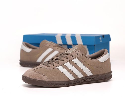 Кроссовки Adidas Hamburg Brown White