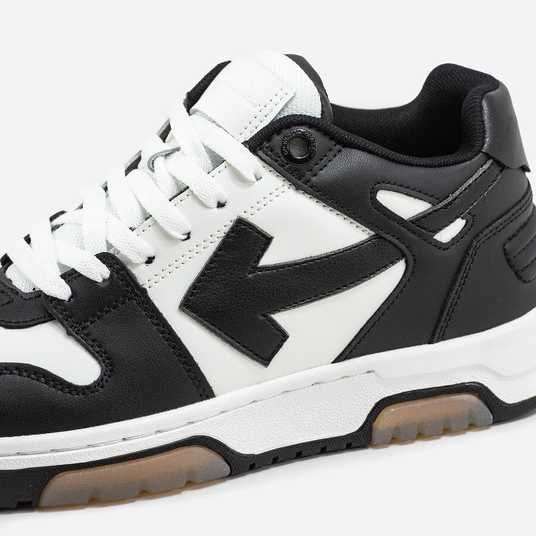 Кросівки Off-White Out of Office Black White Купити (Доставка 1-3 Дні)