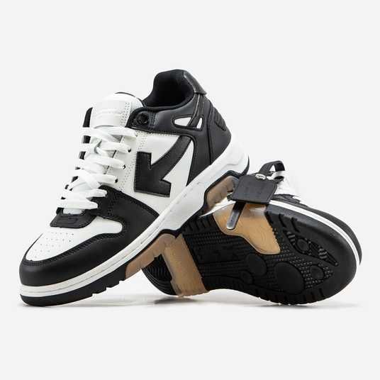 Кросівки Off-White Out of Office Black White Купити (Доставка 1-3 Дні)