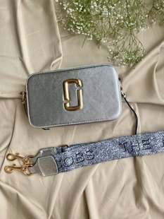 Сумка Marc Jacobs Silver Shine Logo, 20x12x7