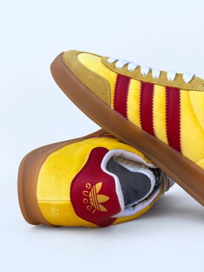 Кросівки Adidas Gazelle x Gucci Yellow Red, 36