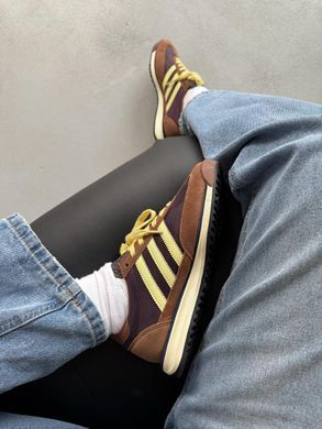 Кроссовки Adidas SL 72 Brown Yellow, 36