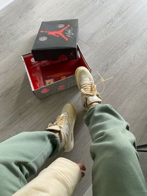 Кросівки Nike Jordan 4 Retro Off-White Sail