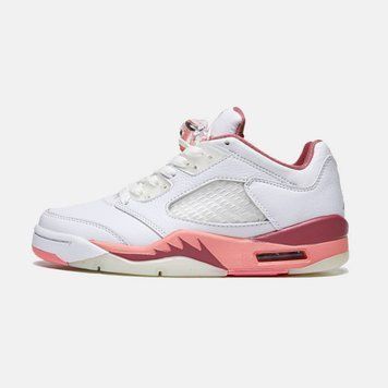 Кроссовки Nike Air Jordan 5 Low Deset Berry White Pink, 36