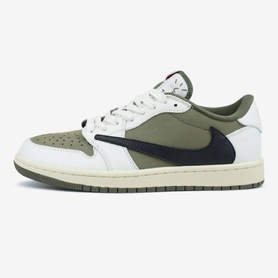 Кросівки Nike Air Jordan 1 Low x Travis Scott OG SP Reverse Olive Medium Olive, 36