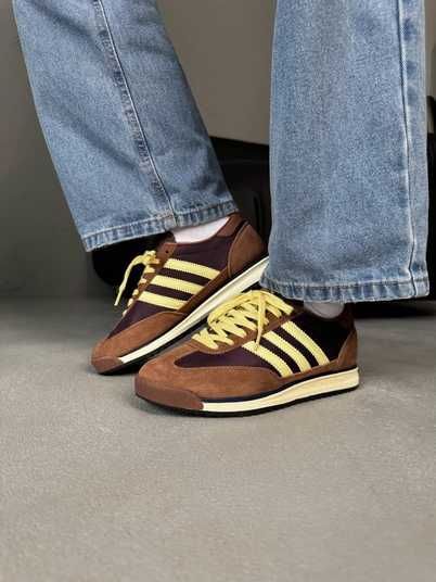 Кросівки Adidas SL 72 Brown Yellow - Sneakers Kross — інтернет