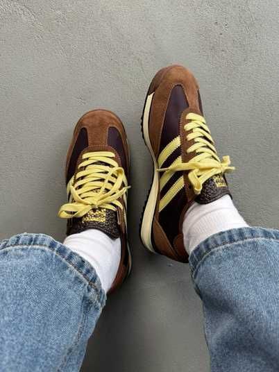 Кросівки Adidas SL 72 Brown Yellow - Sneakers Kross — інтернет