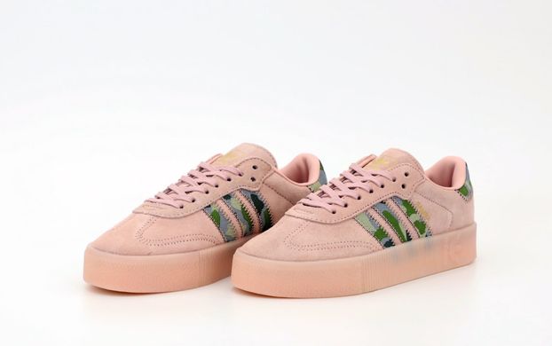 Кросівки Adidas Samba Pink Camo Suede, 38
