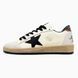Golden Goose Ball Star White Nappa Black Star, 40