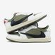 Кросівки Nike Air Jordan 1 Low x Travis Scott OG SP Reverse Olive Medium Olive, 36