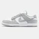 Кросівки Nike SB Dunk Low Grey White, 36