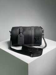 Сумка Louis Vuitton City Keepall Black, 28x17x14